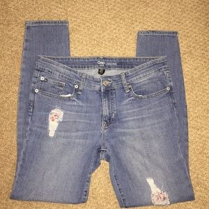 Gap Distressed Legging Skinny Jeans